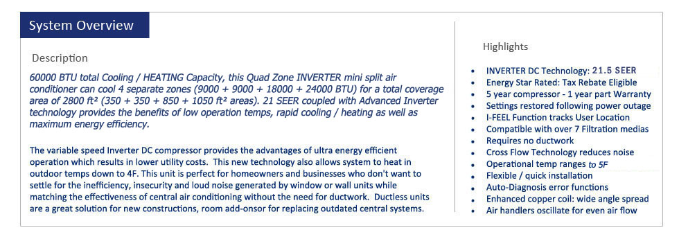 Thermocore Mini Split
